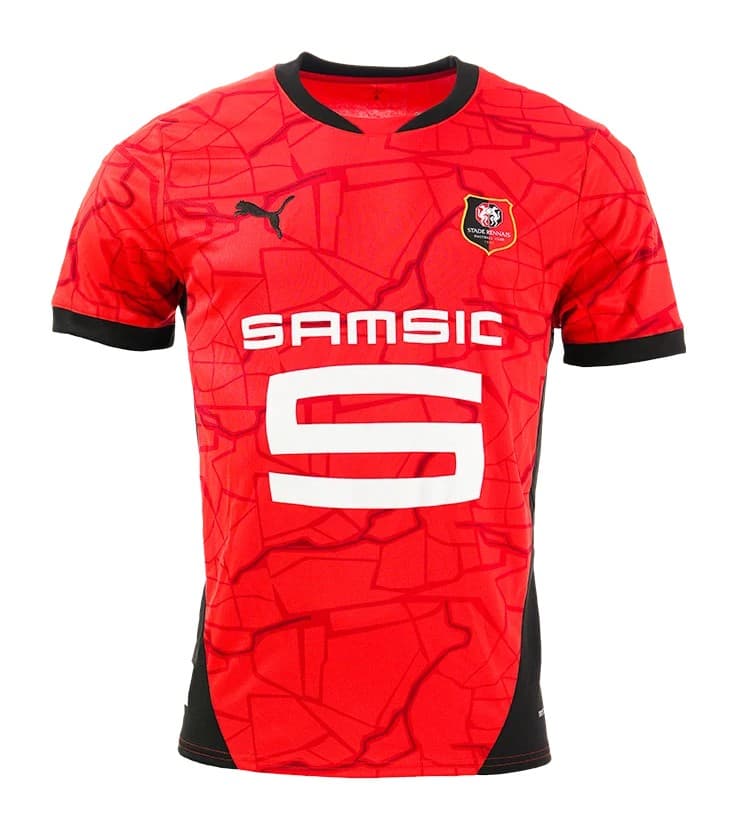 Maillot Stade Rennais (Rennes) Domicile Homme 2024/25