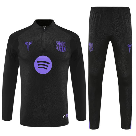 Survêtement FC Barcelone Noir 25/26 - vue 1