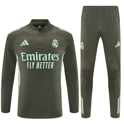 Survêtement Real Madrid Kaki 25/26 - vue 1