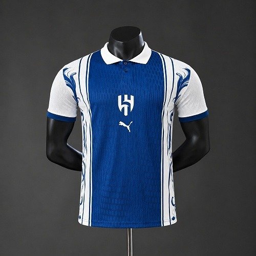 Maillot Al Hilal Homme Domicile Polo Rétro 26/27, vue de face