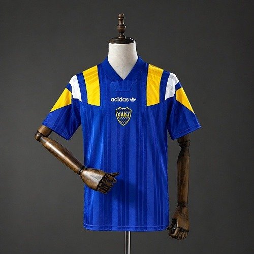 Maillot Boca Juniors Bleu EQT Homme Rétro LFSTLR 26/27, vue de face