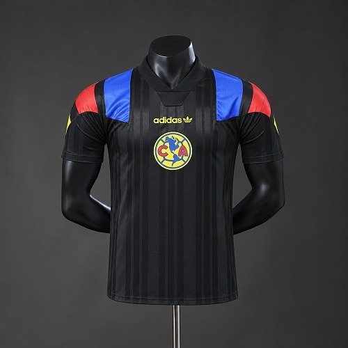 Maillot Club América Noir EQT Homme Rétro LFSTLR 26/27, vue de face