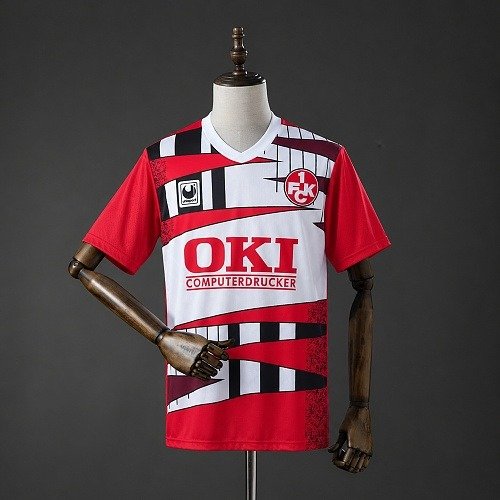 Maillot FC Kaiserslautern Homme Domicile Rétro 1991/92, vue de face