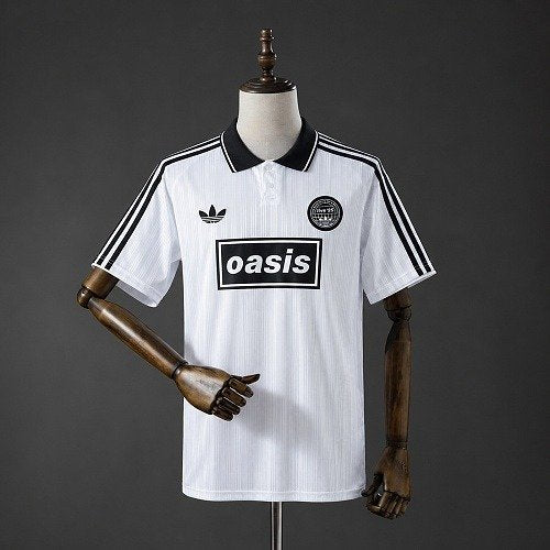 Maillot Oasis Homme Live '25 Originals Blanc, vue de face