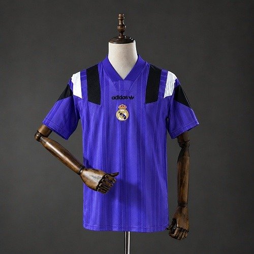 Maillot Real Madrid Violet EQT Homme Rétro LFSTLR 26/27, vue de face