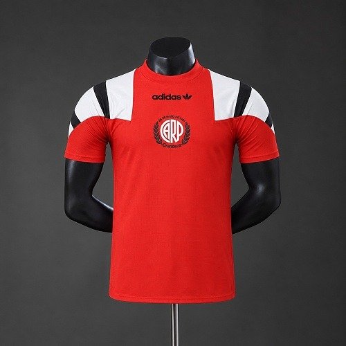 Maillot River Plate Rouge EQT Homme Rétro LFSTLR 26/27, vue de face