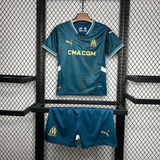 KIT Enfant Olympique Marseille OM Extérieur 24/25