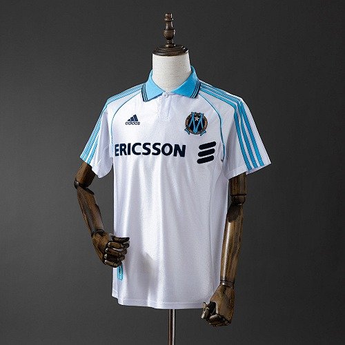Maillot Olympique Marseille OM Homme Rétro Domicile Ericsson — face