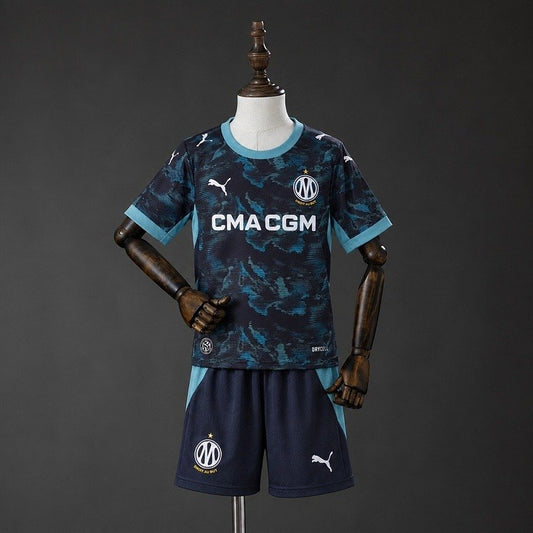 Kit Enfant Olympique Marseille OM Extérieur 26/27 — face