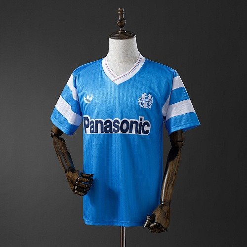 Maillot Olympique Marseille OM Homme Extérieur Rétro 1990 — face