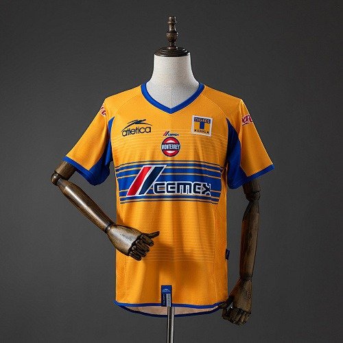 Maillot Tigres UANL Homme Domicile Rétro 2006 — face