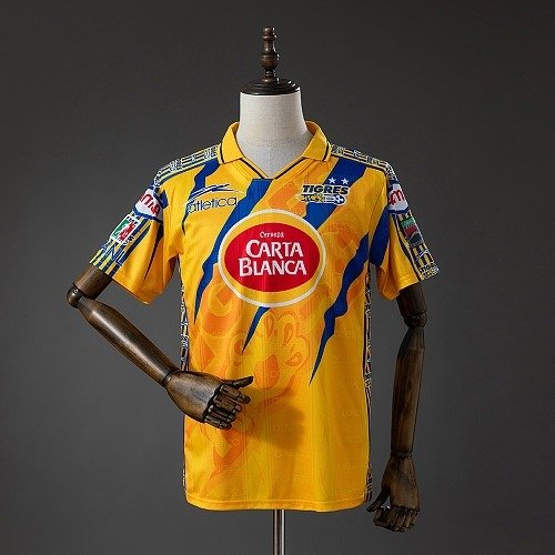 Maillot Tigres UANL Homme Domicile Rétro 97/98 — face