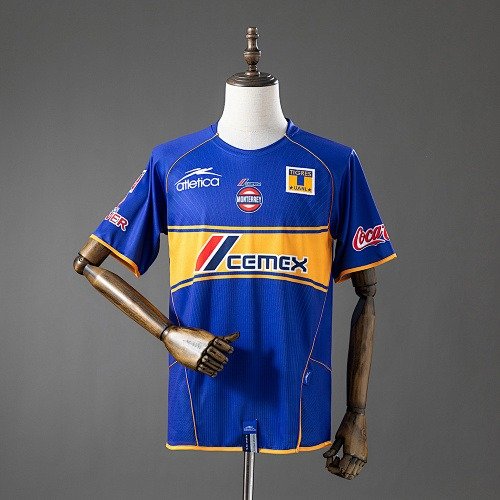 Maillot Tigres UANL Homme Extérieur Rétro 05/06 — face