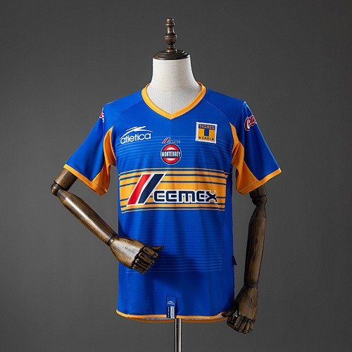 Maillot Tigres UANL Homme Extérieur Rétro 2006 — face