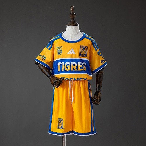 Kit Enfant Tigres UANL Domicile 26/27 — face